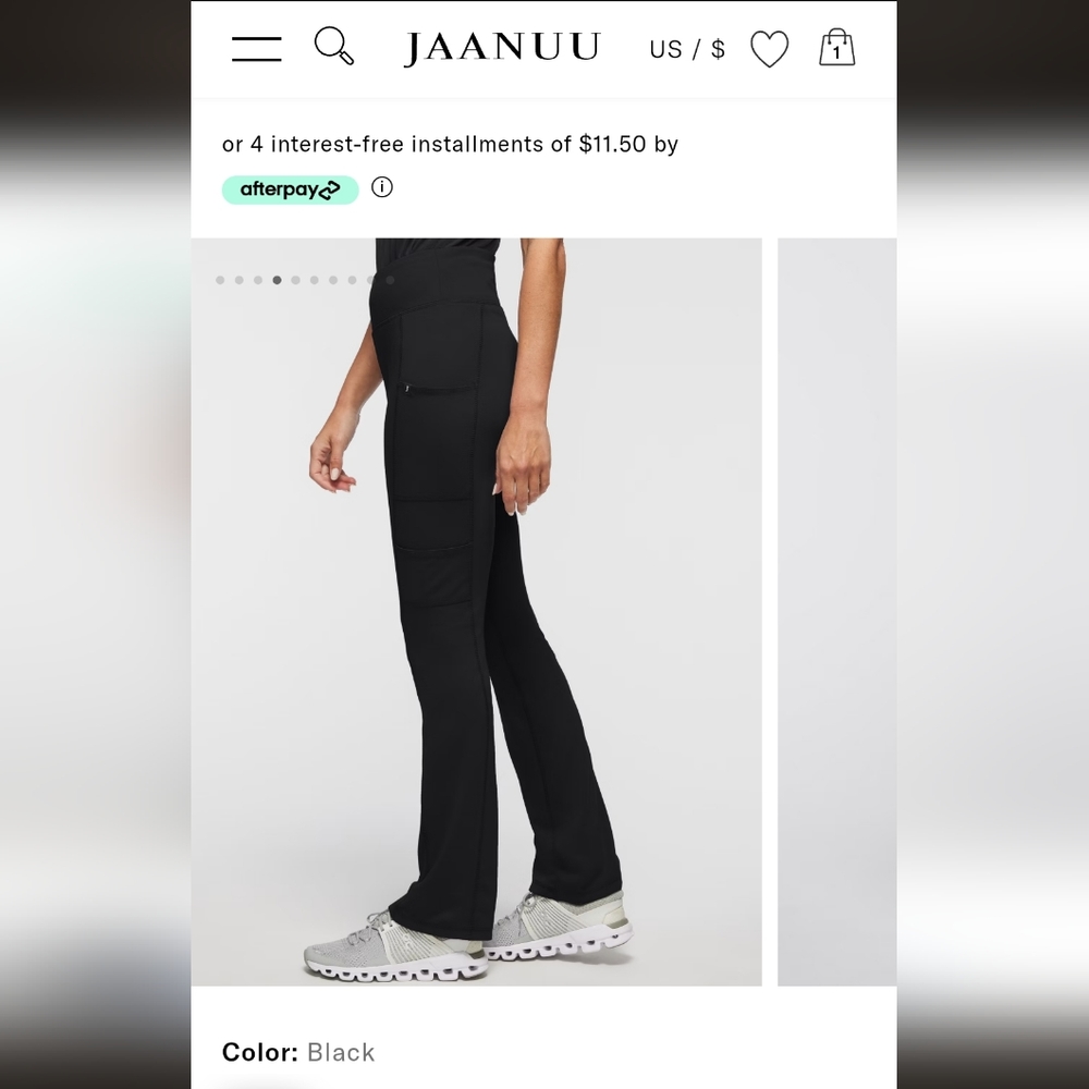 2 pairs jaauu yoga pant scrub pants Xsmall